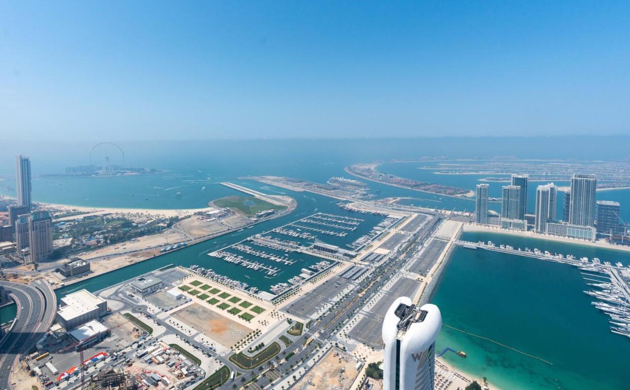 Ferienwohnung Full Sea&Dubai Eye View I Stunning 1BR I Marina Exterior foto