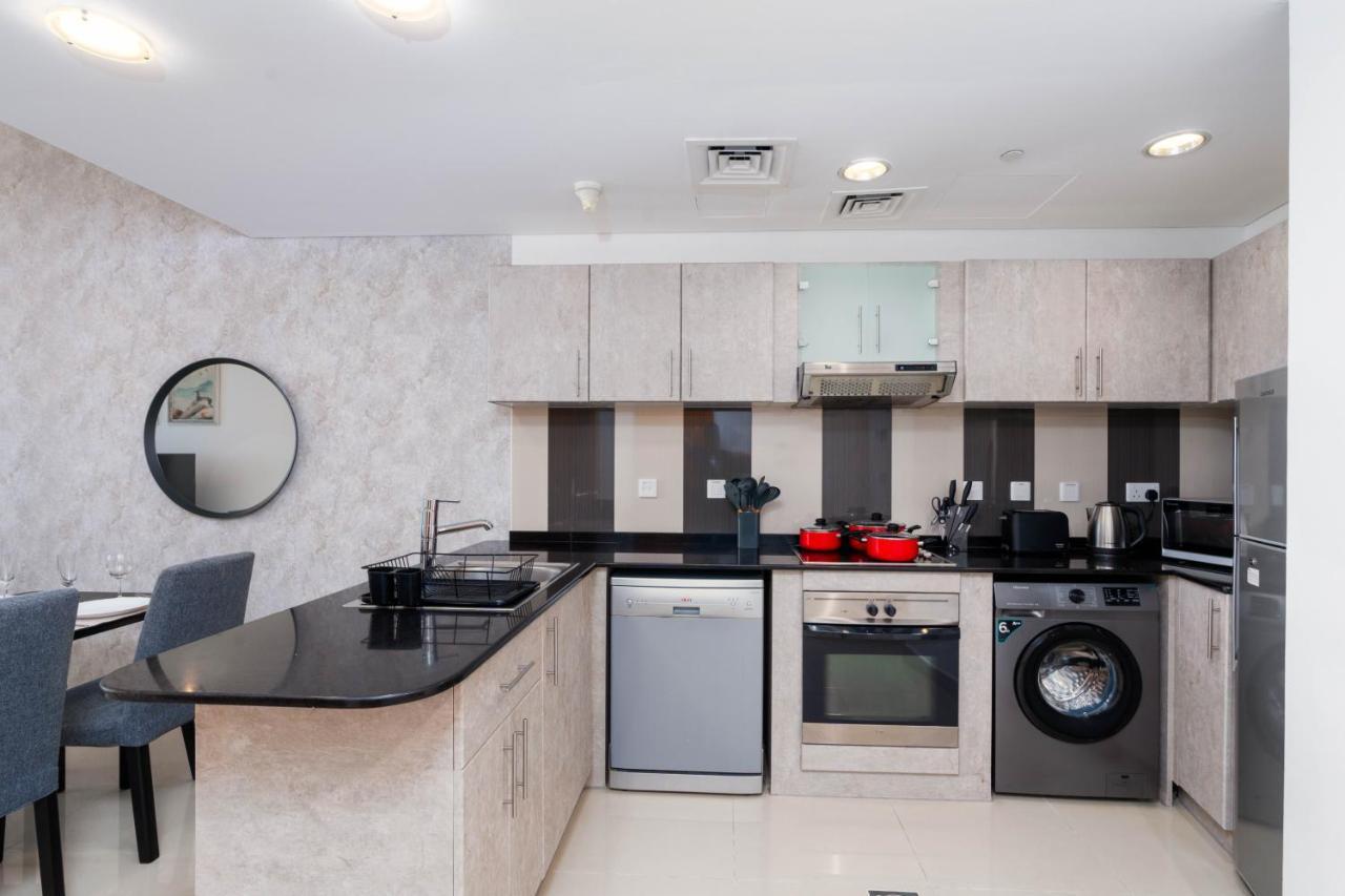 Ferienwohnung Full Sea&Dubai Eye View I Stunning 1BR I Marina Exterior foto