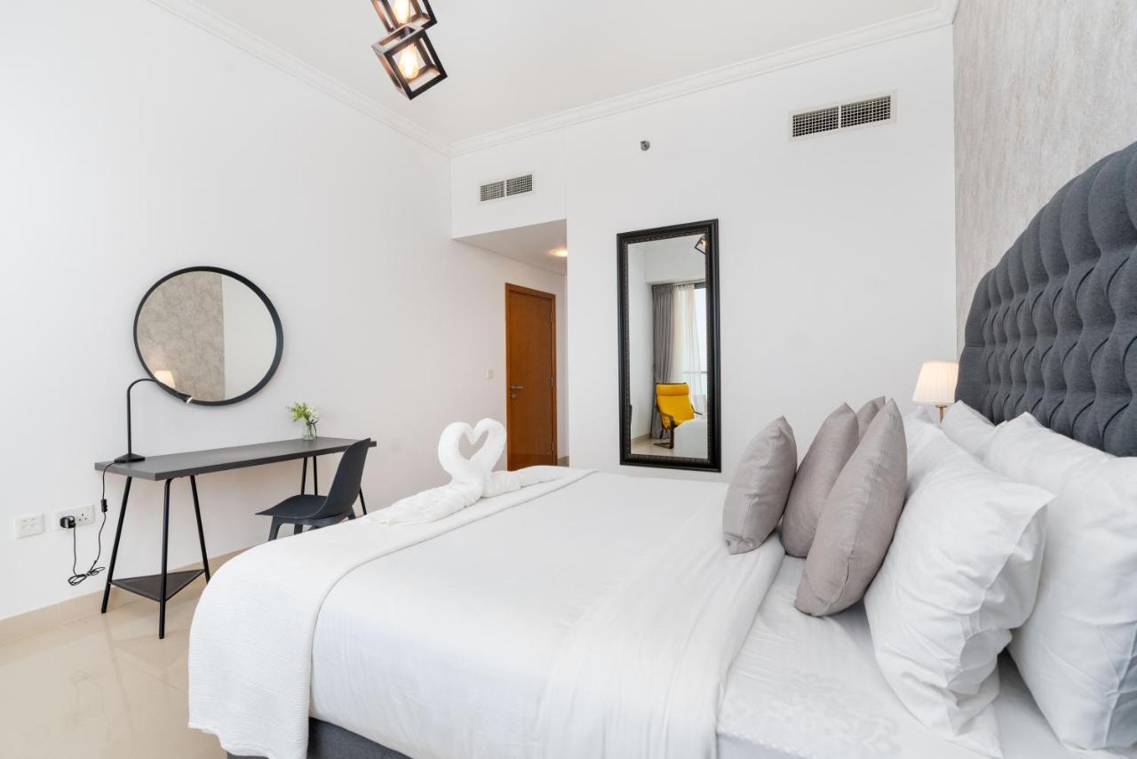 Ferienwohnung Full Sea&Dubai Eye View I Stunning 1BR I Marina Exterior foto