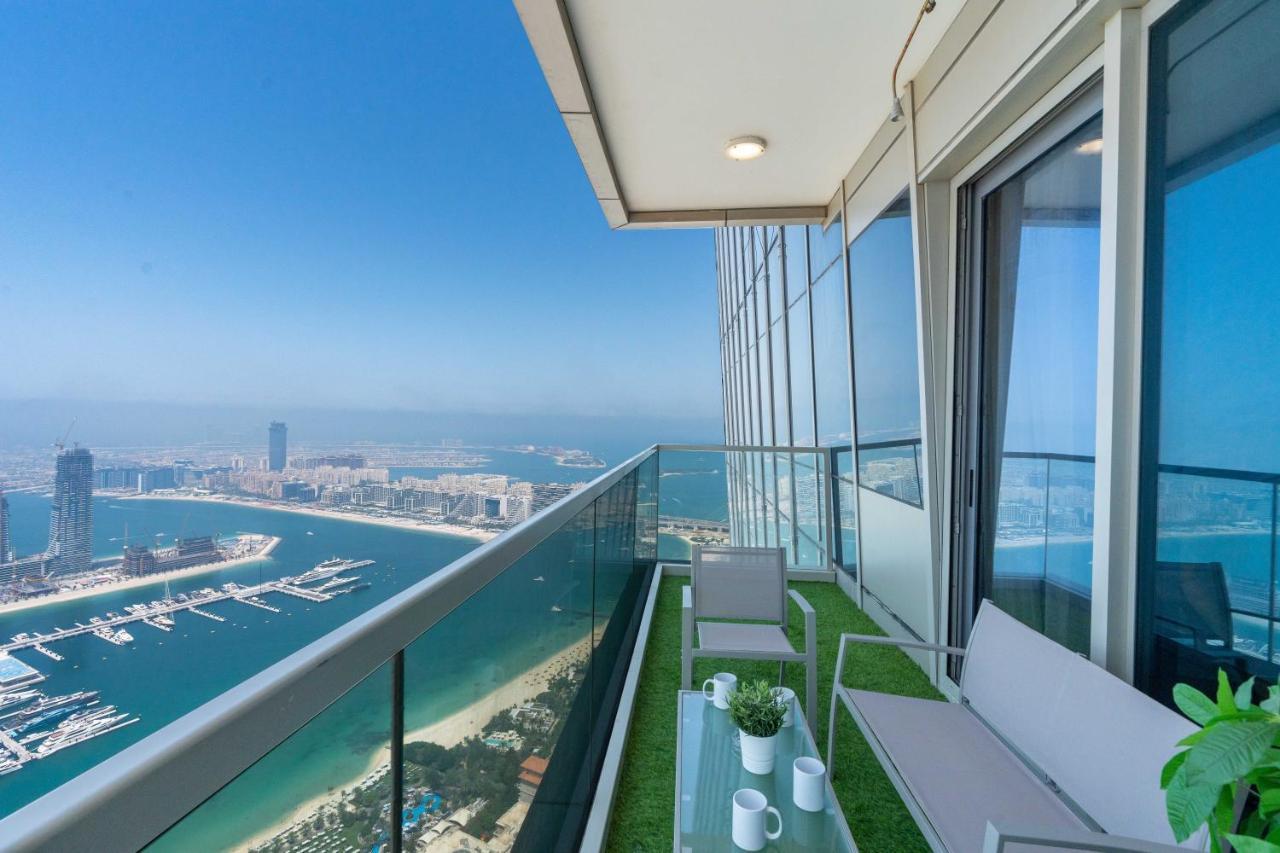 Ferienwohnung Full Sea&Dubai Eye View I Stunning 1BR I Marina Exterior foto