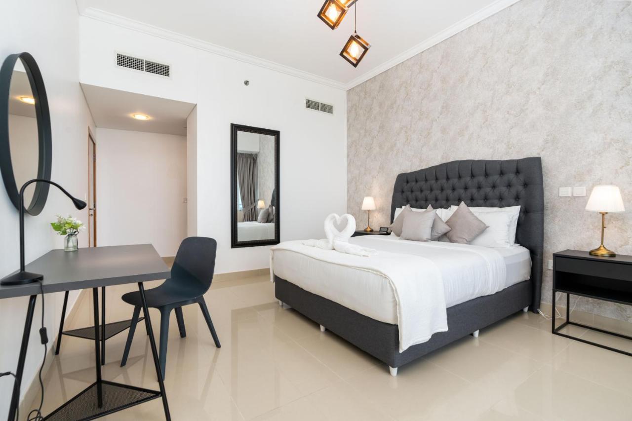Ferienwohnung Full Sea&Dubai Eye View I Stunning 1BR I Marina Exterior foto