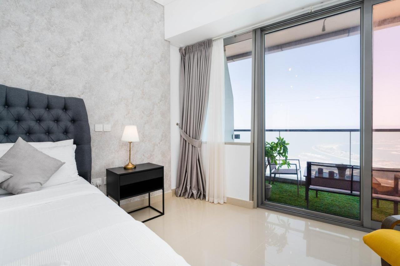 Ferienwohnung Full Sea&Dubai Eye View I Stunning 1BR I Marina Exterior foto