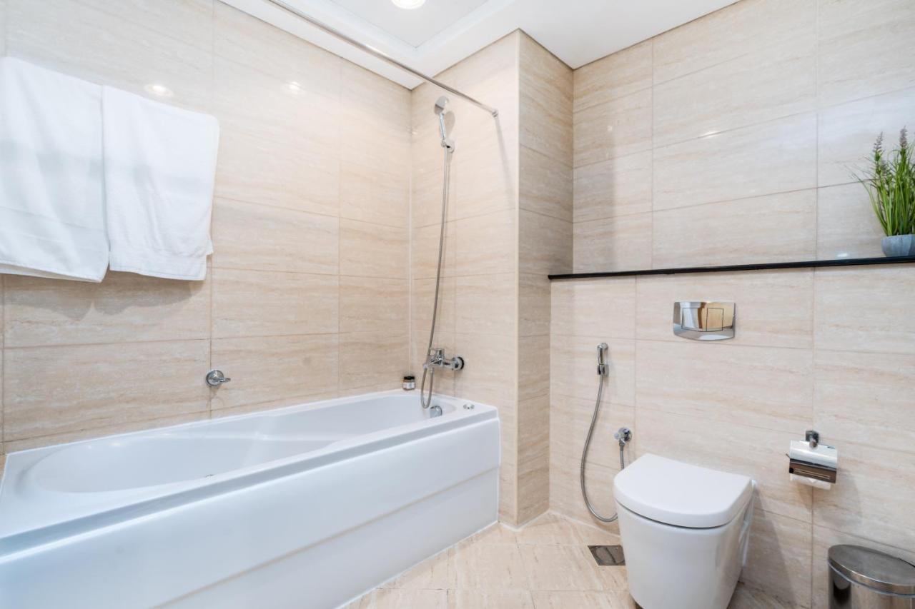 Ferienwohnung Full Sea&Dubai Eye View I Stunning 1BR I Marina Exterior foto